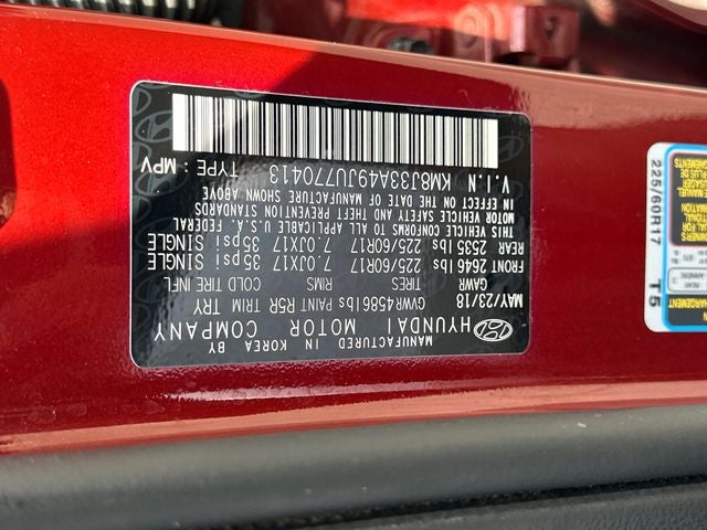 2018 Hyundai Tucson SEL Plus