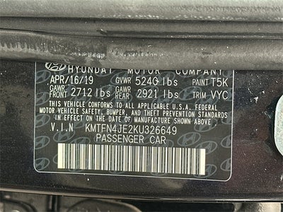 2019 Genesis G80 3.8