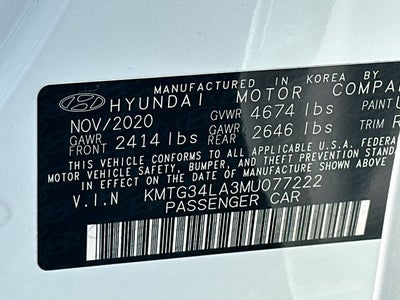 2021 Genesis G70 2.0T