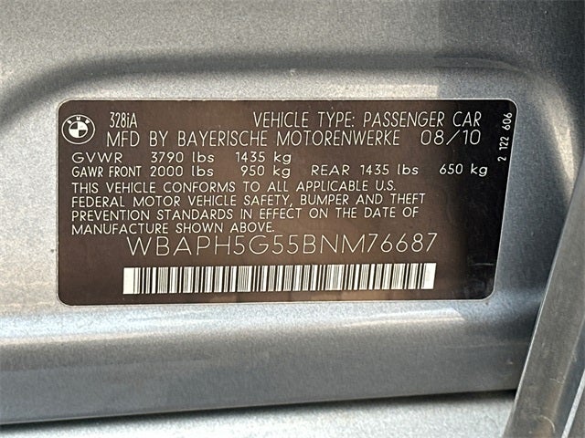 2011 BMW 3 Series 328i