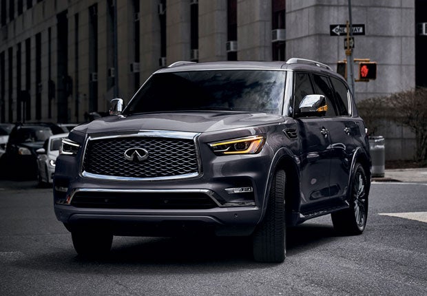 2024 INFINITI QX80 Key Features - HYDRAULIC BODY MOTION CONTROL SYSTEM | INFINITI of South Atlanta in Union City GA