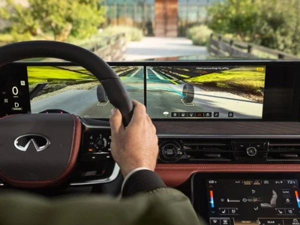 2026 INFINITI QX80 wide-view forward-facing camera